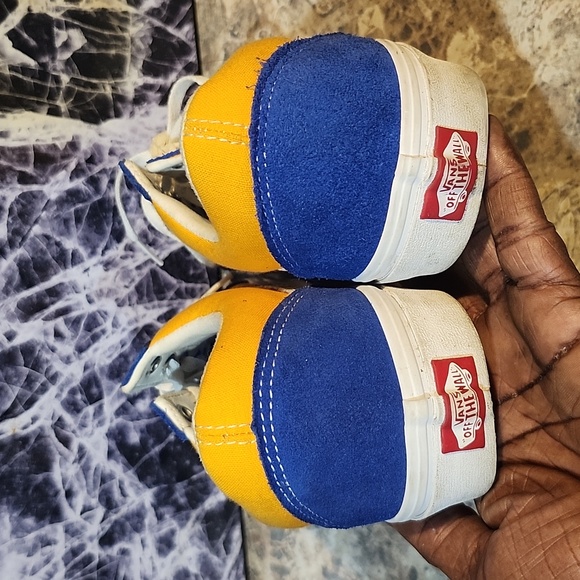 Vans Old Skool Royal Blue/Yellow - Picture 6 of 6